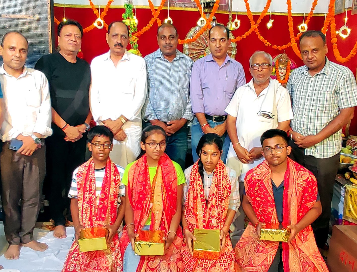 India Book Record Achievers honored at Janmashtami Festival